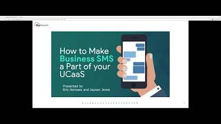 SkySwitch Business SMS Webinar [upl. by Parry717]