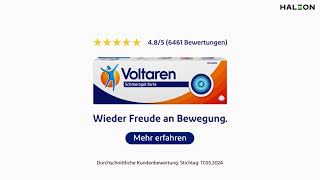 GEZIELTE SCHMERZLINDERUNG BIS ZU 12 STD VOLTAREN SCHMERZGEL FORTE  SKATEBOARD [upl. by Neale]