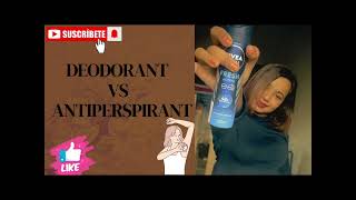 Deodorant vs antiperspirant [upl. by Trstram22]