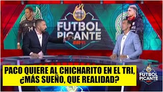 Paco de Anda BUSCARÍA al Chicharito para terminar con la SEQUÍA de GOLES en el TRI  Futbol Picante [upl. by Kaiser]