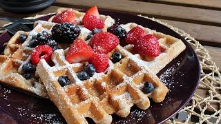 Vegan Waffles Recipe [upl. by Line]