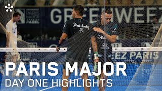 Greenweez Paris Major Premier Padel Highlights day 1 Men [upl. by Gilbertson]