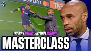 Thierry Henrys incredible masterclass on Kylian Mbappés finishing  UCL Today  CBS Sports Golazo [upl. by Nairda]