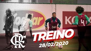 Treino do Flamengo  28022020 [upl. by Dionis]