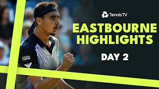 Norrie vs Ruusuvuori Navone amp Sonego Involved  Eastbourne 2024 Highlights Day 2 [upl. by Notluf]