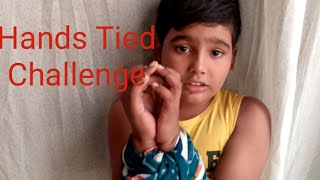 Hands Tied Challenge  Barish ho gai ⛈️  Haris Waris [upl. by Yslehc]