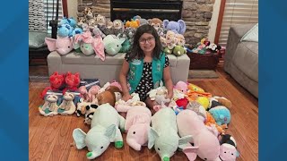 Cuddlers for Cruisers How one Girl Scouts big heart is helping kids in crisis [upl. by Aneloaup]