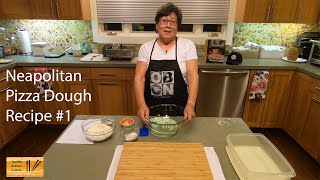 How To Make Neapolitan Pizza Dough  Recipe 1 [upl. by Irami]