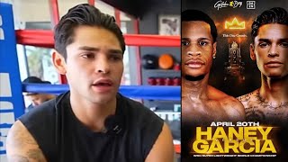 Ryan Garcia Reveals He’s PULLING OUT of the Devin Haney Fight in NYC [upl. by Barren]