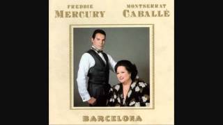 Freddie Mercury and Montserrat Caballe  Guide Me Home  Barcelona  LYRICS 1988 HQ [upl. by Ahsinrad]