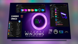 PERSONALIZAR WINDOWS 10 Y 11 TEMA E ICONOS [upl. by Jaylene]