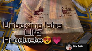 Isha Life Product Unboxing • Linga Bhairavi Pendant • Dwimukhi Rudrakhsa • soundsofisha [upl. by Hardunn936]