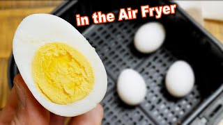 Air Fryer Hard Boiled Eggs [upl. by Mharba586]