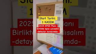 kpss ders çalışma planı📚 günlük vlogSTART 1KASIM study studywithme studymotivation motivation [upl. by Etnoek]