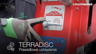 Jak prawidłowo ustawić bronę talerzową TERRADISC [upl. by Sllew567]