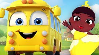 The Wheels On The Bus  Nursery Compilation  Play Princess [upl. by Ainslee]