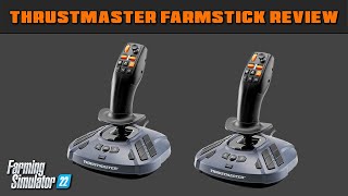 Thrustmaster Farmstick Joystick Review  Farming Simulator 2022  FDR Logging [upl. by Gotthelf]