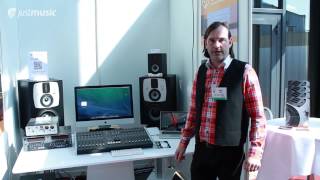 AES 2014  EVE Audio mit Roland Stenz [upl. by Assylla]