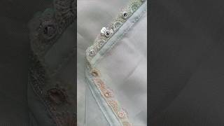 Lace Lagane Ka Sab Se Easy And Sahi Tarika must watch viralvideolacelaceweddingdresshacks [upl. by Angelia]