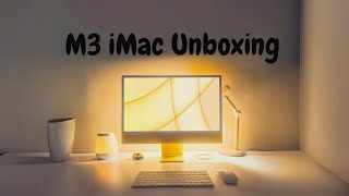 M3 iMac 2023 Unboxing and Review  Sleek Design and Impressive Performance [upl. by Nivlag717]