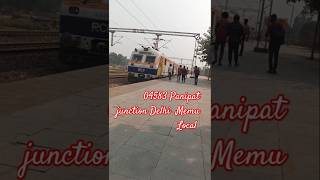 04583  Panipat junction Delhi DLI  PNP Memu  🔥🚉👍💯 shorts shortvideo shortsviral 🌹🔥 [upl. by Aliehc811]