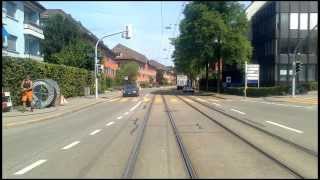 VBZVBG ZÜRICH TRAM  Linie 10 Zürich Flughafen ✈  BahnhofplatzHB [upl. by Kurt437]