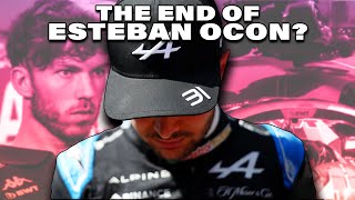 Esteban Ocon Faces Alpine Axe [upl. by Auqenehs972]