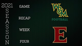 2021 WampM Tribe Football Elon  Game Recap [upl. by Germaine]