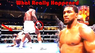 EASY WORK What Really Happened Anthony Joshua vs Francis Ngannou KNOCKOUT [upl. by Ihskaneem]