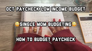 Low Income Budget by Paycheck  Budget for Beginners  Budget by Paycheck  How to Budget Paycheck [upl. by Wilmar]