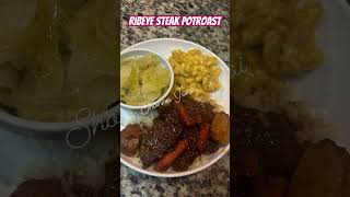 Ribeye Steak Potroast potroast ribeyesteak roast dinnerideas dinnerrecipes recipes foodie [upl. by Jansson]