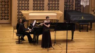 Bohuslav Martinů  Sonata for flute and piano H306  1 Allegro Moderato  Duo du Rêve  Live [upl. by Brause990]