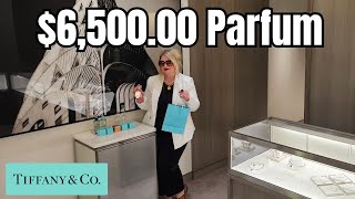 TIFFANY AND CO PARFUMS STORE WALK THRU amp HAUL  650000 PARFUM  TIFFANY ROSE GOLD [upl. by Schild569]