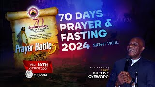 DAY 10 MFM 70 DAYS PRAYER amp FASTING PROGRAMME 14 AUGUST 2024 PASTOR OYEWOPO ADEOYE [upl. by Blunt423]