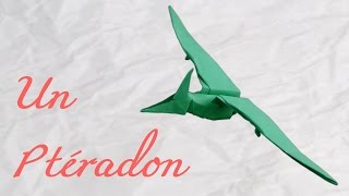 Origami  Le ptéranodon  Jurrasic World  HD [upl. by Akzseinga702]