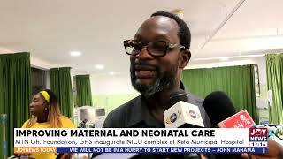 MTN GH Foundation GHS inaugurate NICU Complex at Keta Municipal Hosp [upl. by Ziagos]