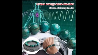 Chrysocolla bracelet promote blood circulation relief diabetes antifatigue help sleep buy it [upl. by Omik57]