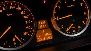 BMW 525i E61 2004 Cold Start  195°C [upl. by Hart377]