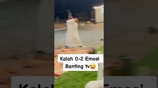 Emosi banting TV setelah kalah dari timnas Indonesia [upl. by Haas987]