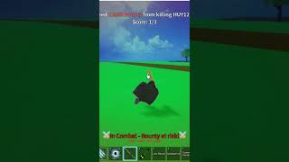 Portal Main Combo Bounty Hunt bloxfruits roblox fyp [upl. by Alatea]