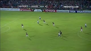 Cerro Porteño 0  2 Cruzeiro Copa Libertadores 2014 [upl. by Eidok86]