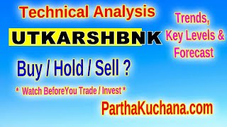 Utkarsh Small Finance Bank Technical Analysis Key Insights amp Trading Strategies [upl. by Ynogoham]