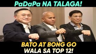 MGA SENATOR NI DUTERTE AYAW NA NG TAO HINDI KASAMA SA TOP 12 SENATORIAL PREFERENCES [upl. by Tongue23]