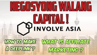 HOW TO MAKE A DEEPLINK IN INVOLVED ASIABUSINESS WITHOUT MONEY CAPITAL [upl. by Llyrat]