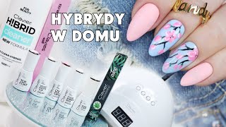 Hybrydy w domu Krok po Kroku  jak malować hybrydą  Candymona  Cały manicure marką Clavier [upl. by Biagio]