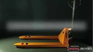 Vergo Industrial Pallet Jack Truck Product Showcase S5500L Top Seller [upl. by Ecirehs]