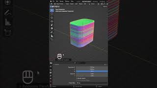 How to Randomize Objects in Blender  tutorial for beginners  3D Modeling shorts 3d blender [upl. by Nerfe]