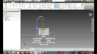 Inventor 0324 Linear Diameter Dimensioning [upl. by Goldy]