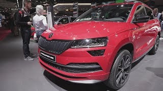 Škoda Karoq Sportline 2019 Exterior Interior [upl. by Odidnac]