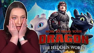 HOW TO TRAIN YOUR DRAGON THE HIDDEN WORLD ripped me apart  Movie Reaction [upl. by Sisto]